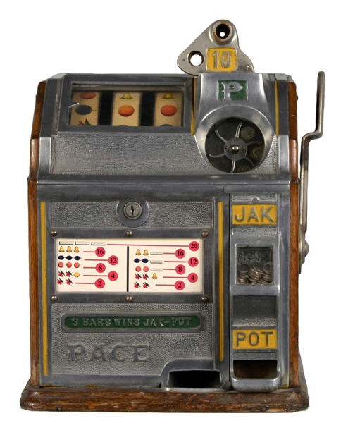 **10¢ PACE BANTAM JACKPOT SLOT MACHINE