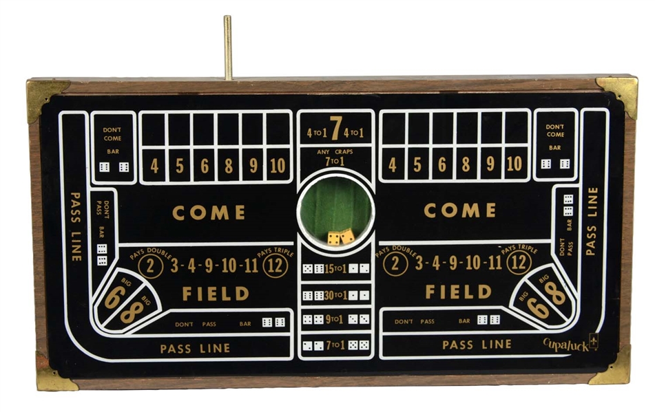 CRAPS TABLE COUNTER GAME