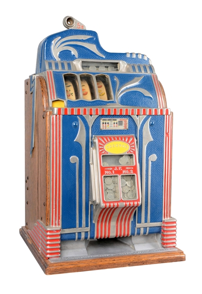 **5¢ JENNINGS CENTURY TRIPL-JACK SLOT MACHINE