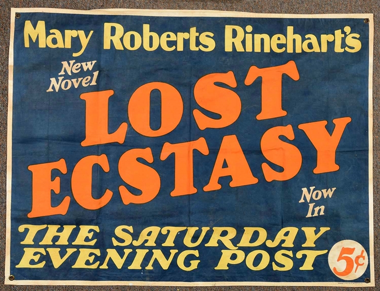 "LOST ECSTASY" ADVERTISING BANNER.
