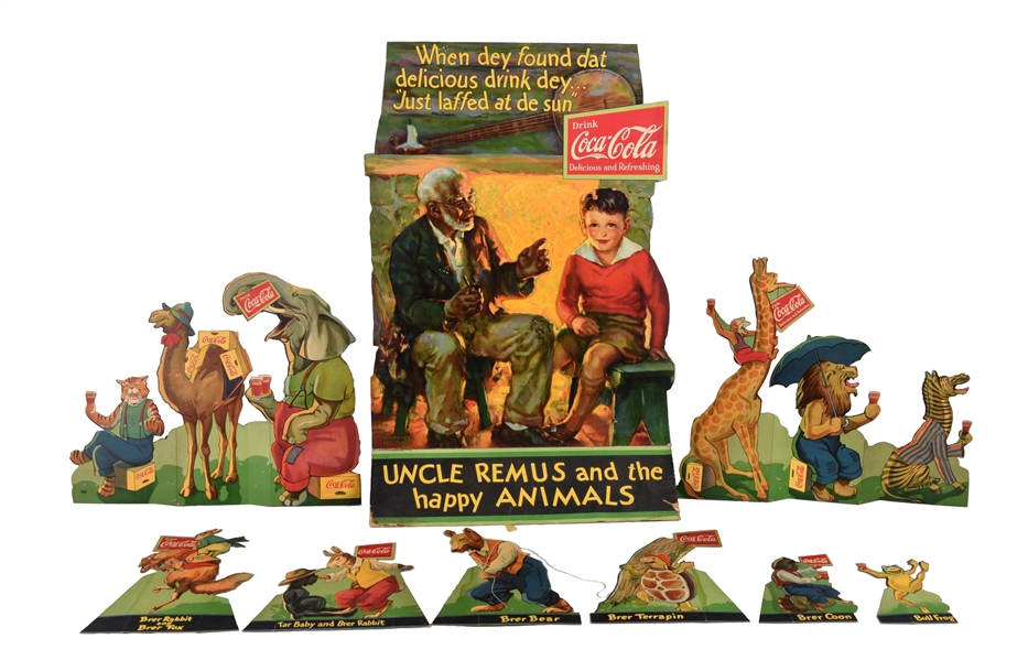 1931 COCA - COLA UNCLE REMUS & THE HAPPY ANIMALS.