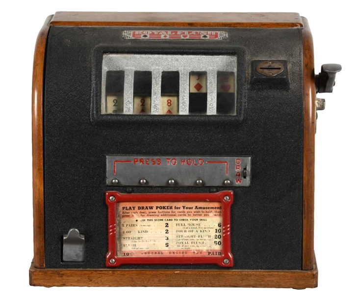 **5¢ GROETCHEN ROYAL FLUSH TRADE STIMULATOR