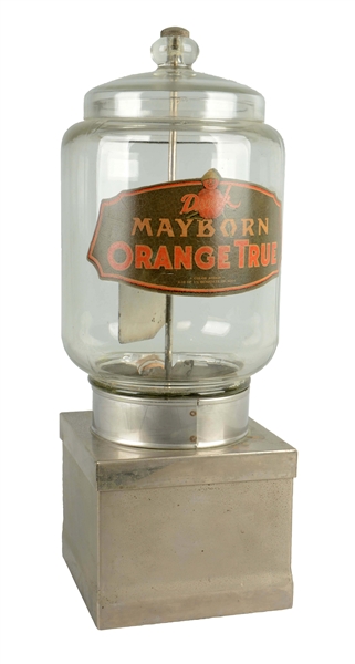 ADVERTISING DISPENSER FOR MAYBORN ORANGE TRUE