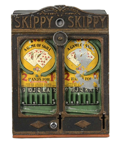 1¢ A.B.C. COIN MACHINE CO. SKIPPY SKILL GAME