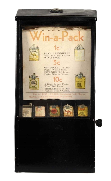 **1¢ WIN-A-PACK CIGARETTE TRADE STIMULATOR