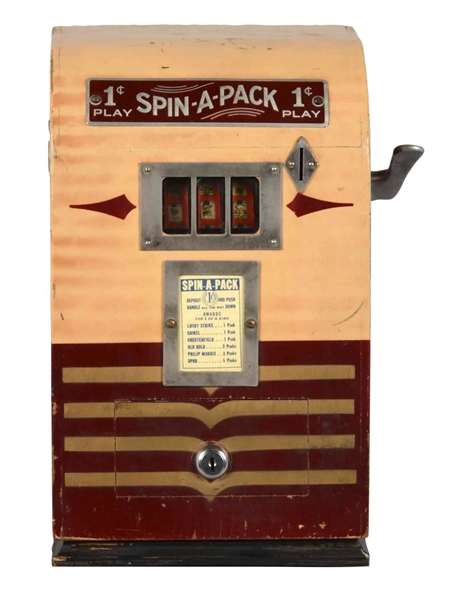 **1¢ BALLY SPIN-A-PACK TRADE STIMULATOR