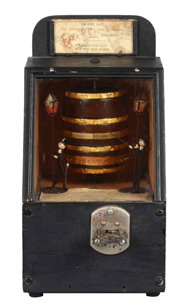 1¢ THE BARREL AMUSEMENT MACHINE