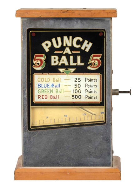 5¢ GENCO CORP PUNCH-A-BALL TRADE STIMULATOR