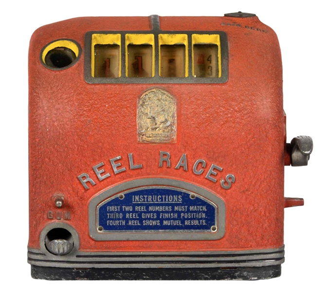 **5¢ WESTERN EQUIPMENT & SUPPLY REEL RACES TRADE STIMULATOR