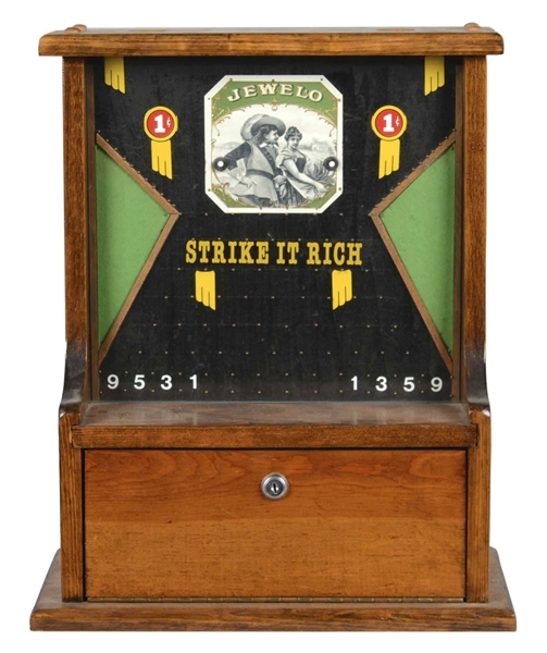 **1¢ JEWELO "STRIKE IT RICH" PENNY DROP GAME