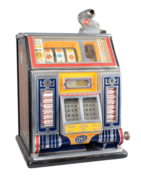  **5¢ WATLING GOLD AWARD FRONT VENDER SLOT MACHINE