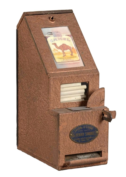 1¢ SMOKE-A-TAIRE "PENNY SMOKE" CIGARETTE VENDING MACHINE