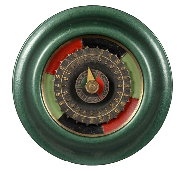 EKMAN & COMPANY CHICAGO ROULETTE WHEEL