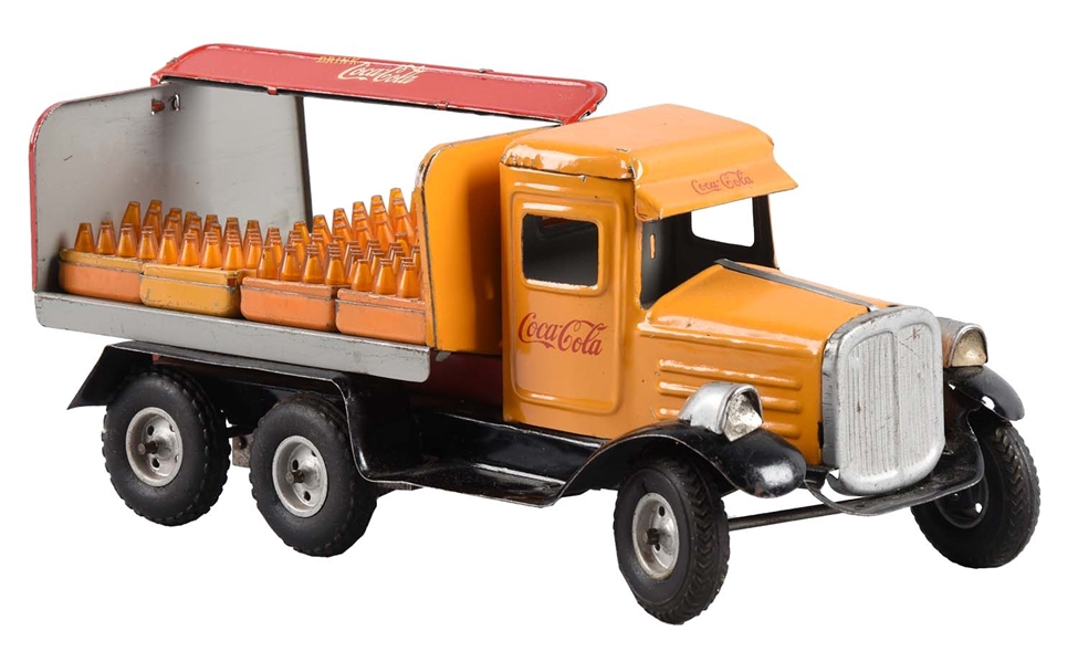 EARLY COCA - COLA DELIVERY TRUCK TOY.