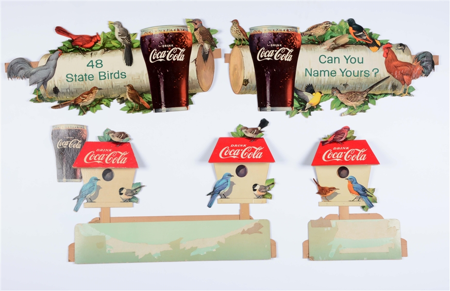 COCA-COLA 48 STATE BIRDS FESTOON