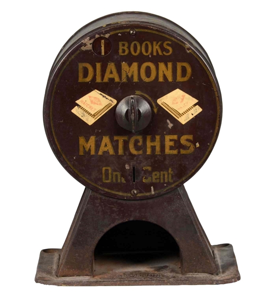 1¢ EDWARDS DIAMOND MATCHES VENDING MACHINE