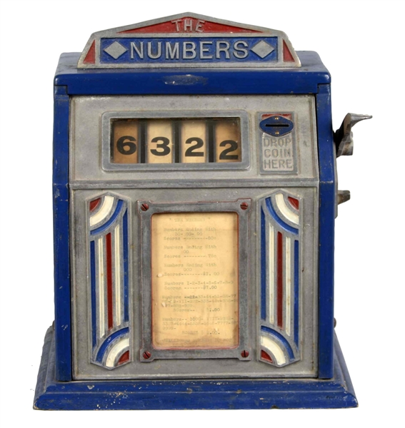 **5¢ BUCKLEY THE NUMBERS TRADE STIMULATOR