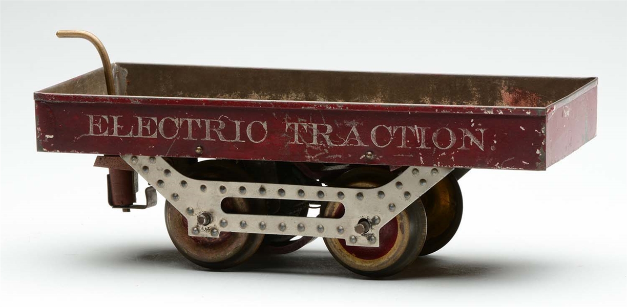 VERY RARE EARLY ELECTRIC TRACTION POWERED GONDOLA.