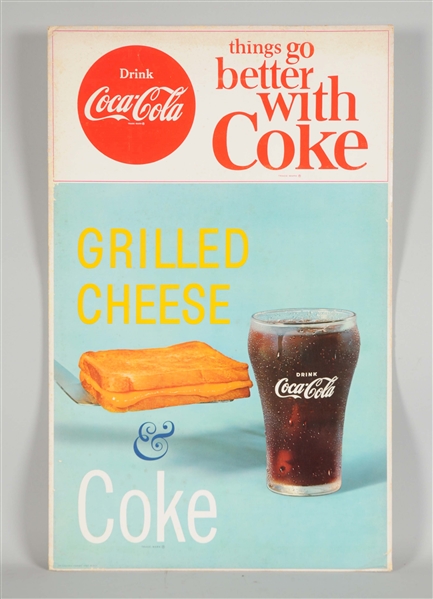 COCA-COLA GRILLED CHEESE ADVERTISING SIGN KIT.