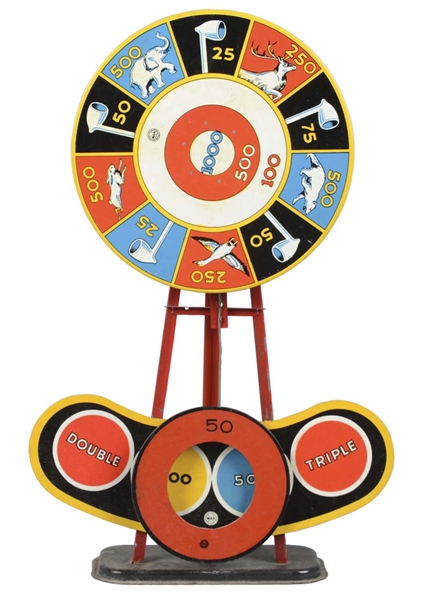 MARX TWIN SWINGING ARM TARGET GAME