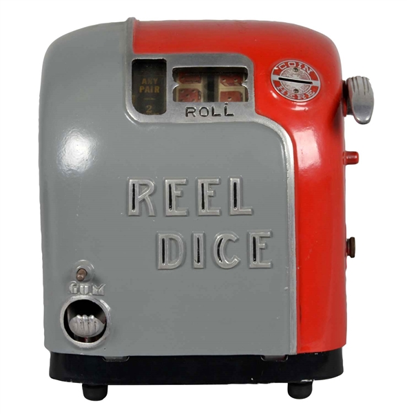 5¢ DAVAL REEL DICE TRADE STIMULATOR