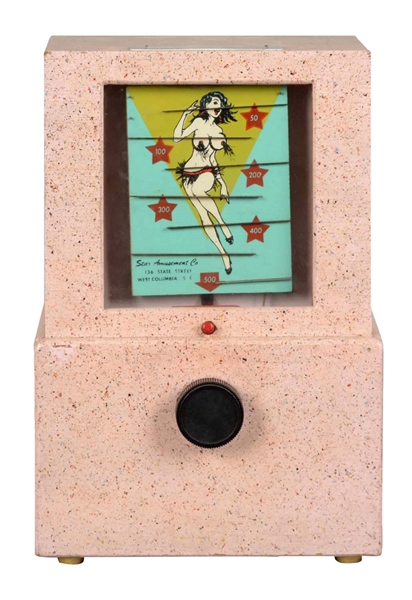 1¢ STAR AMUSEMENT GO-GO GIRL AMUSEMENT MACHINE