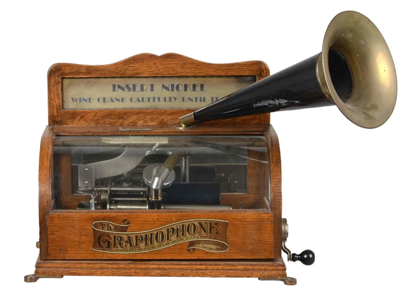 5¢ THE GRAPHOPHONE CYLINDER PLAYER