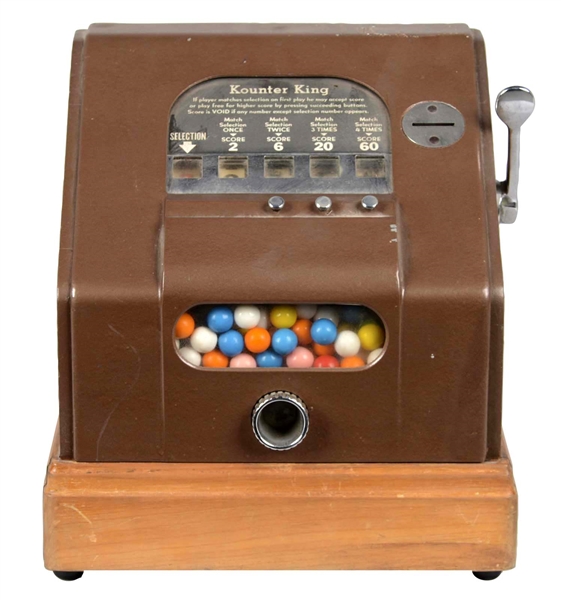 1¢ MILLS NOVELTY KOUNTER KING TRADE STIMULATOR