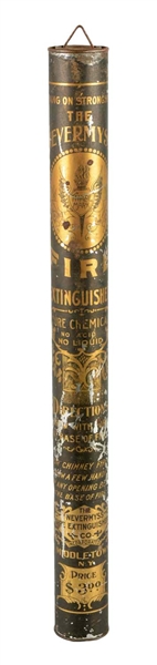 VINTAGE "NEVERMYSS" CHEMICAL FIRE EXTINGUISHER