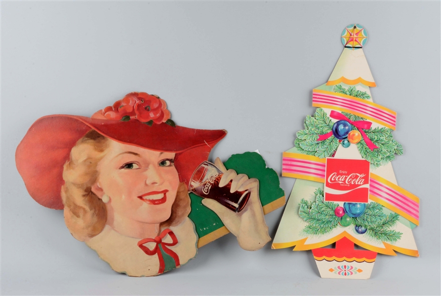 LOT OF 2: COCA-COLA ADVERTISING ITEMS.