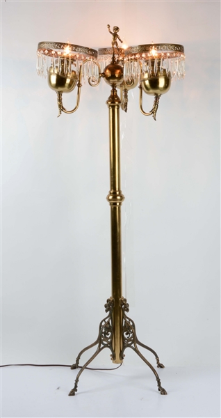 VICTORIAN FLOOR LAMP. 