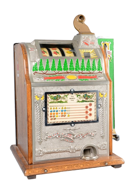 **5¢ MILLS OPERATORS BELL SLOT MACHINE