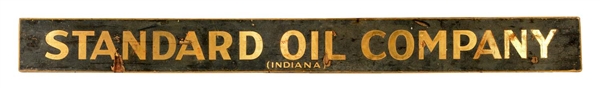 STANDARD OIL COMPANY OF INDIANA WOODEN SIGN.