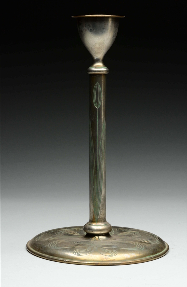 SILVER PAIRPOINT CO. CANDLESTICK. 