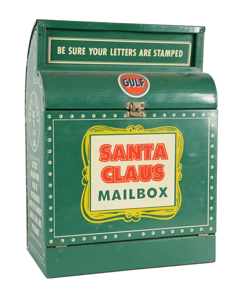 SANTA CLAUS MAIL BOX WITH GULF LOGO
