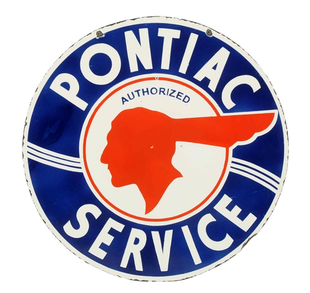 REPRODUCTION PONTICA SERVICE SIGN.