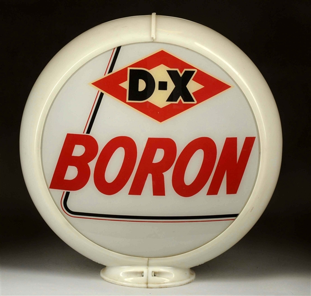 D-X BORON 13-1/2" GLOBE LENSES.