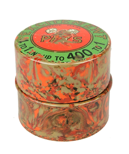 CIGAR STORE NOVELTY DICE SHAKER