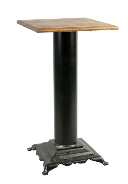 CAST IRON SLOT MACHINE STAND