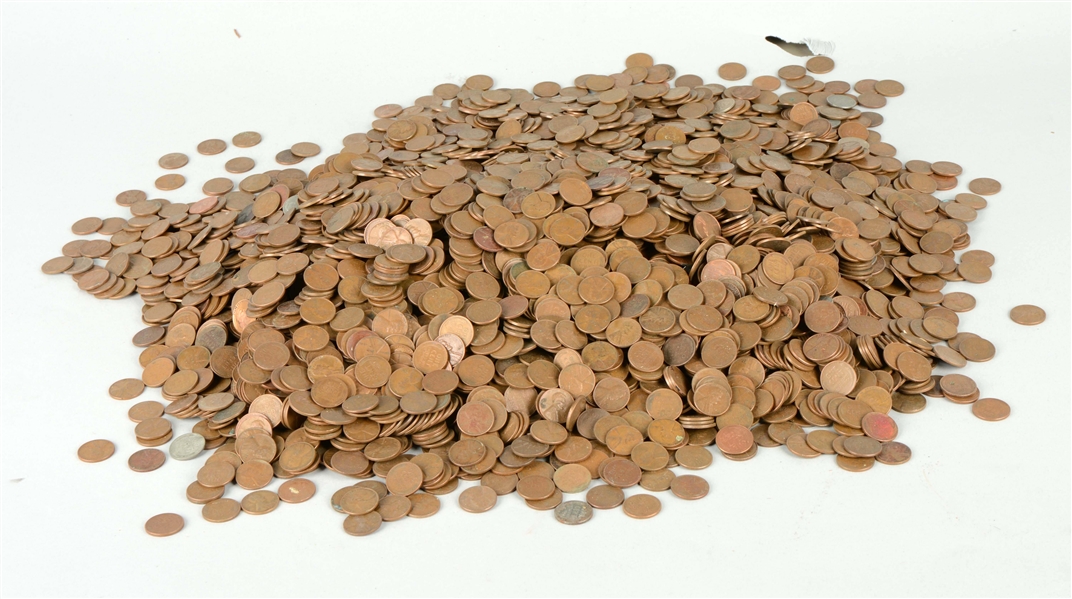 LOT OF WHEAT PENNIES