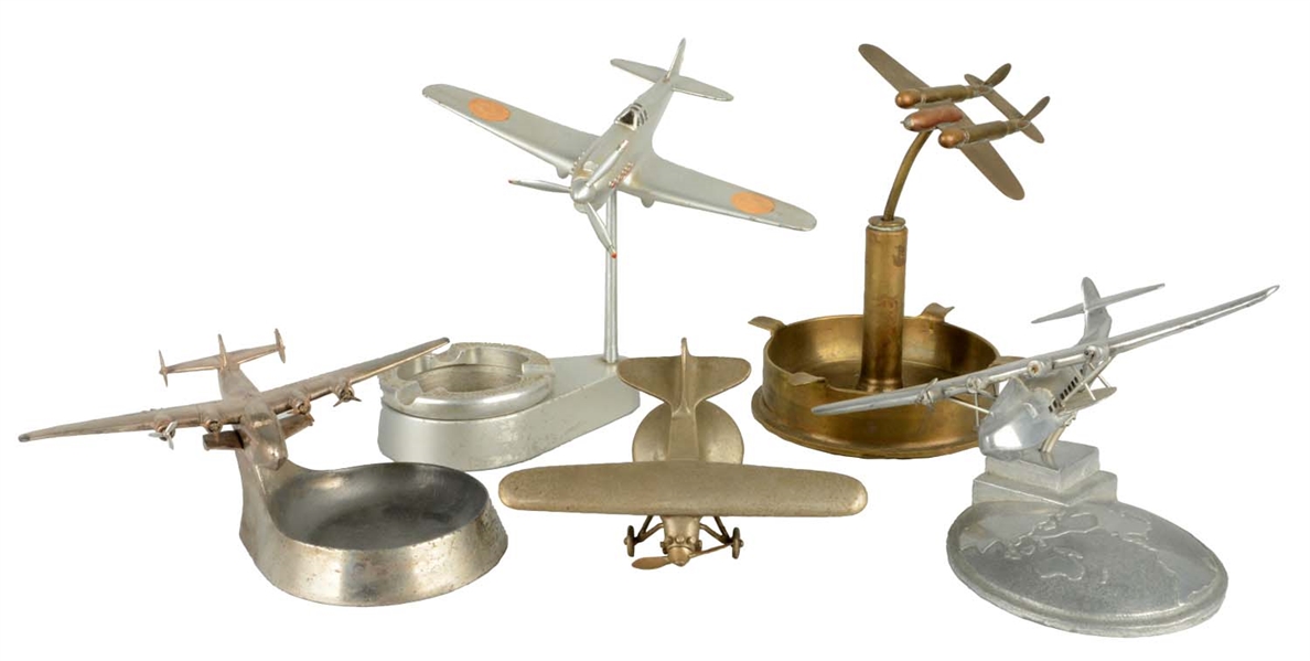 LOT OF 5: AVIATION ITEMS.