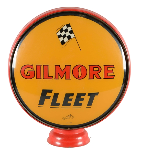 GILMORE FLEET 15" GLOBE LENSES. 