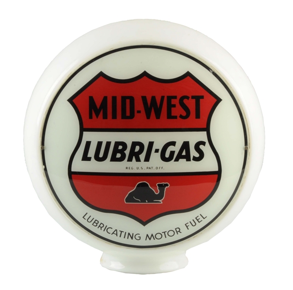 MID-WEST LUBRI-GAS 13-1/2" GLOBE LENSES. 