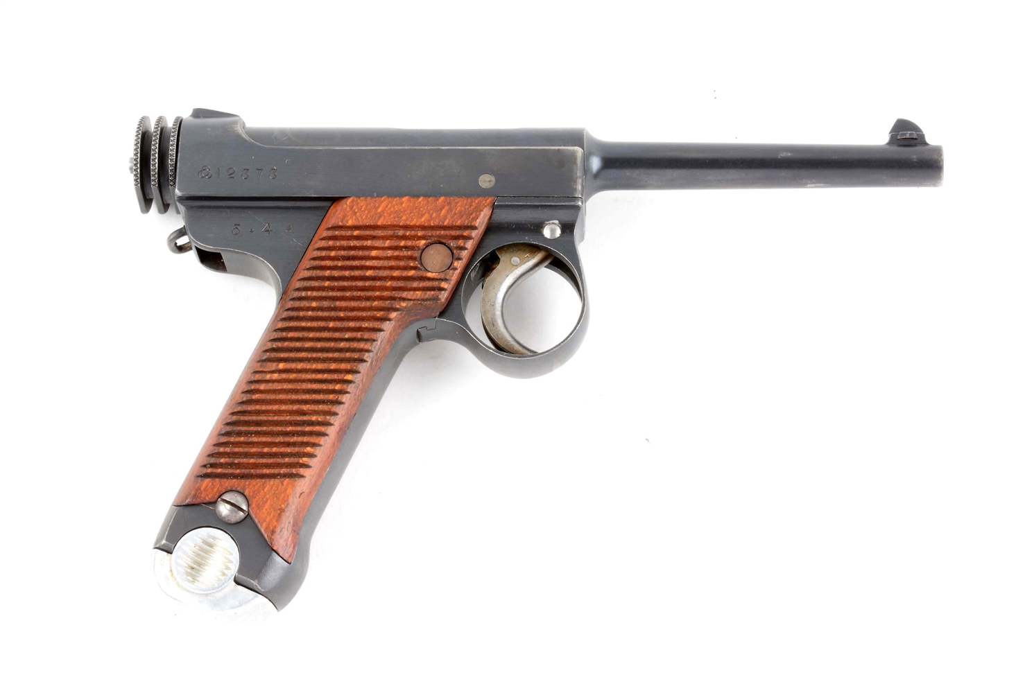 (C) HIGH CONDITION JAPANESE TYPE 14 NAMBU SEMI-AUTOMATIC PISTOL WITH HOLSTER.