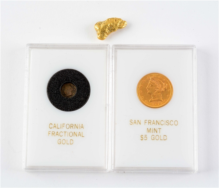 CALIFORNIA GOLD COLLECTION COIN SET.
