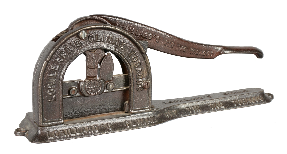 LORILLARDS CLIMAX TOBACCO CUTTER. 