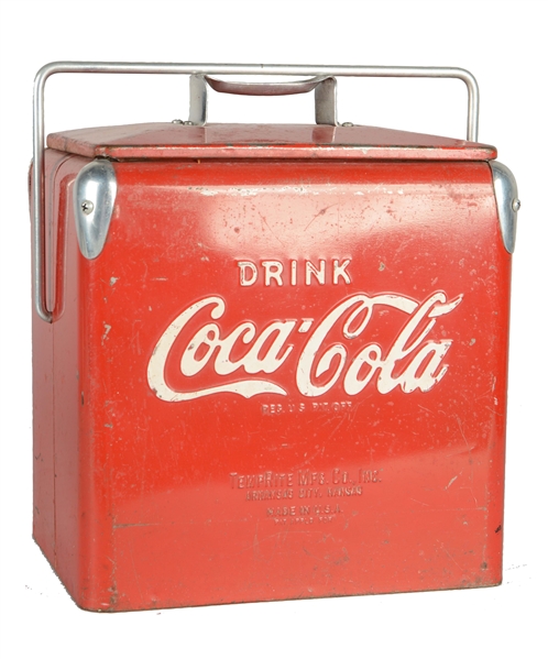 COCA-COLA PICNIC COOLER.