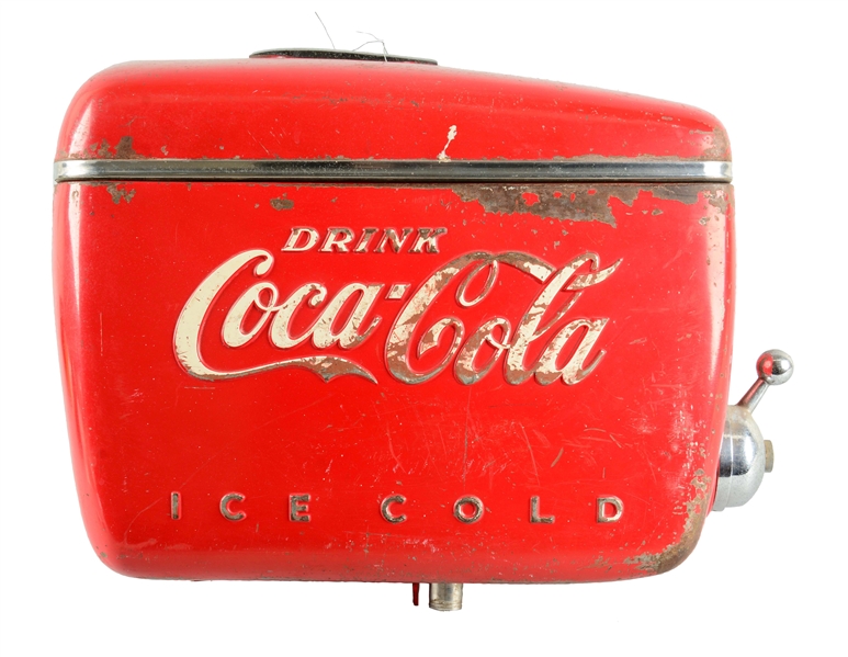 1950S COCA - COLA ICE COLD DISPENSER. 