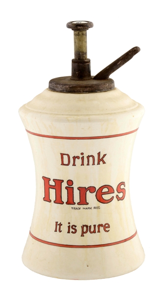 HIRES ROOT BEER SYRUP DISPENSER. 