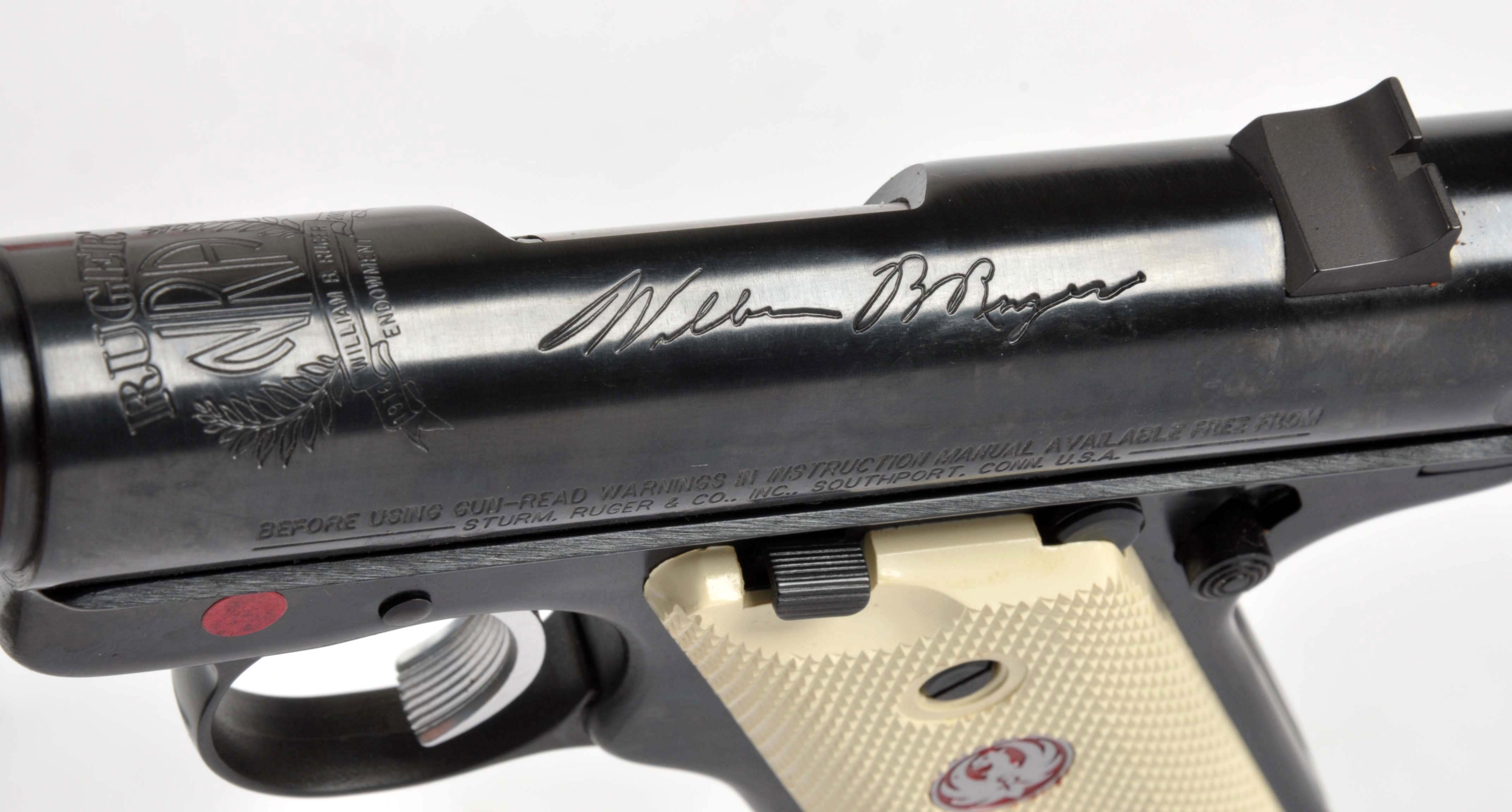 Lot Detail - (M) MIB RUGER NRA ANNIVERSARY MK II SEMI-AUTO PISTOL